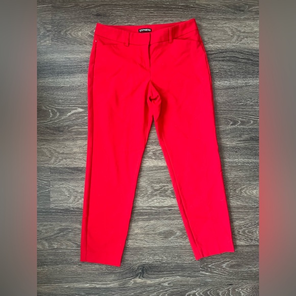 Express red dress pants Size: 2R - Picture 1 of 5